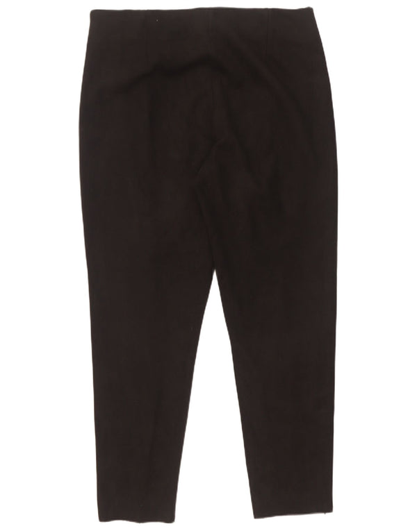 Zara Dame Slim Casual Bukser 2XL W34 L28 Sort