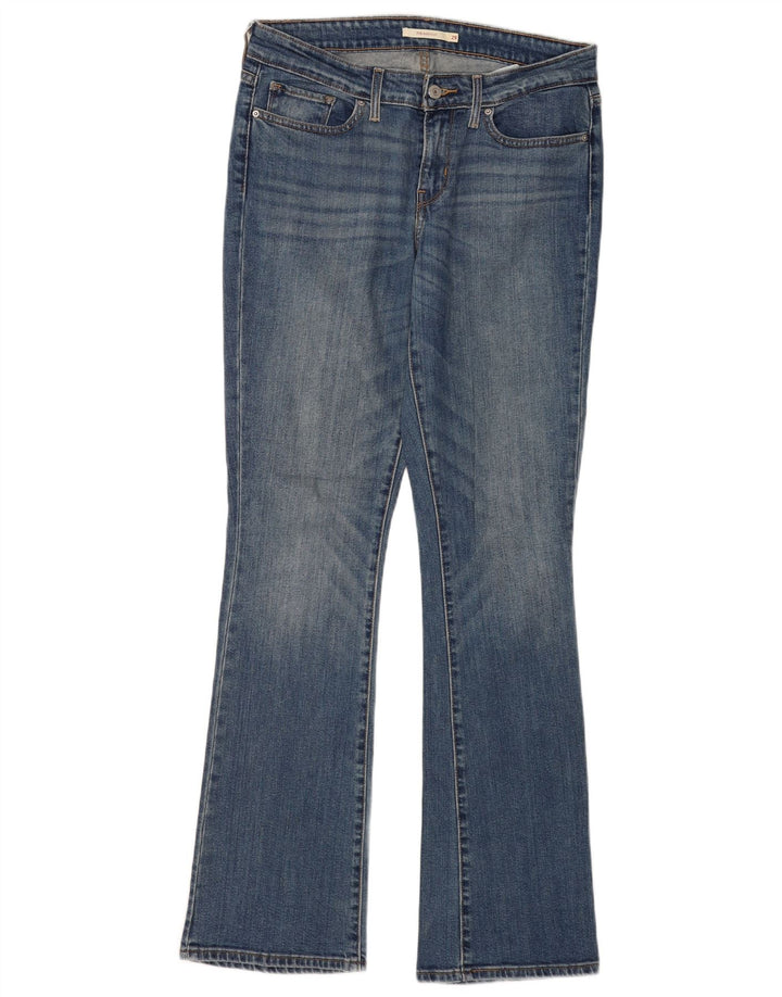 Levi's Dame 715 Bootcut Jeans W29 L32 Blå Bomuld