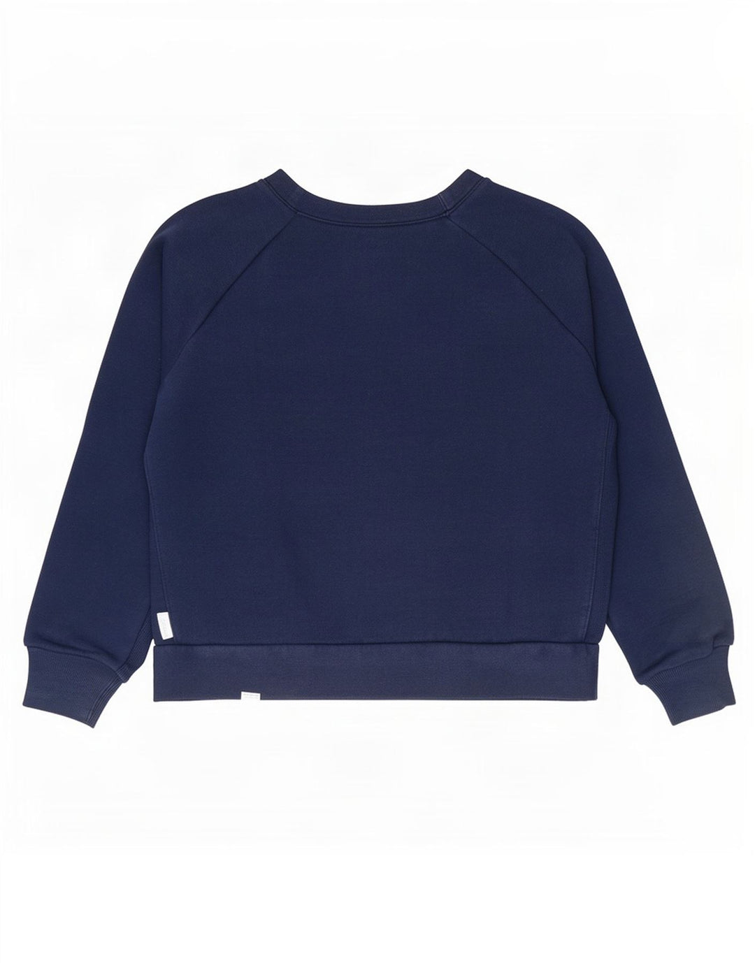 Reebok Dame Grafisk Oversized Sweatshirt Jumper UK 12/14 Medium Navy Blue