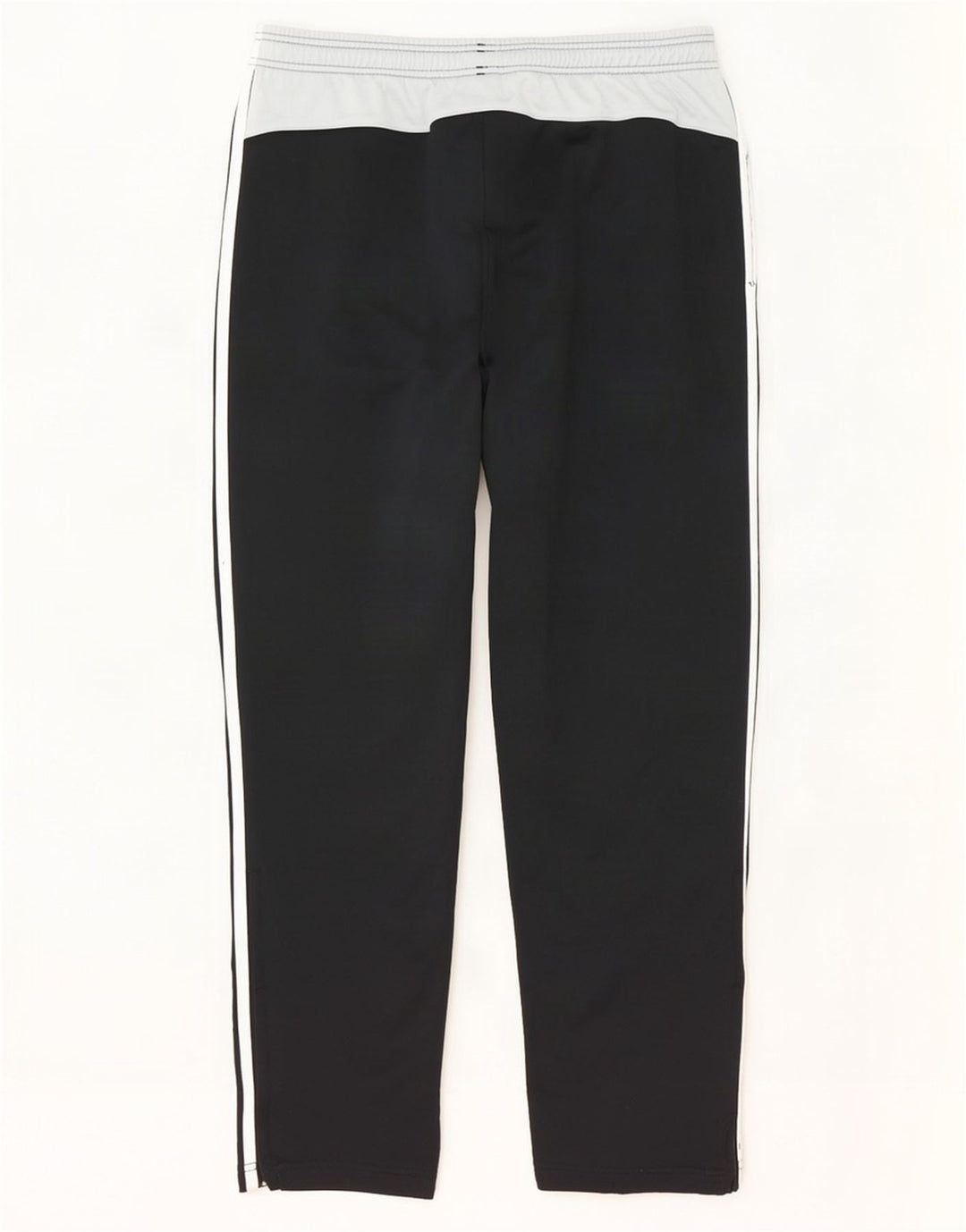 Adidas Træningsdragtsbukser til mænd UK 44/46 Large Black Colourblock Polyester