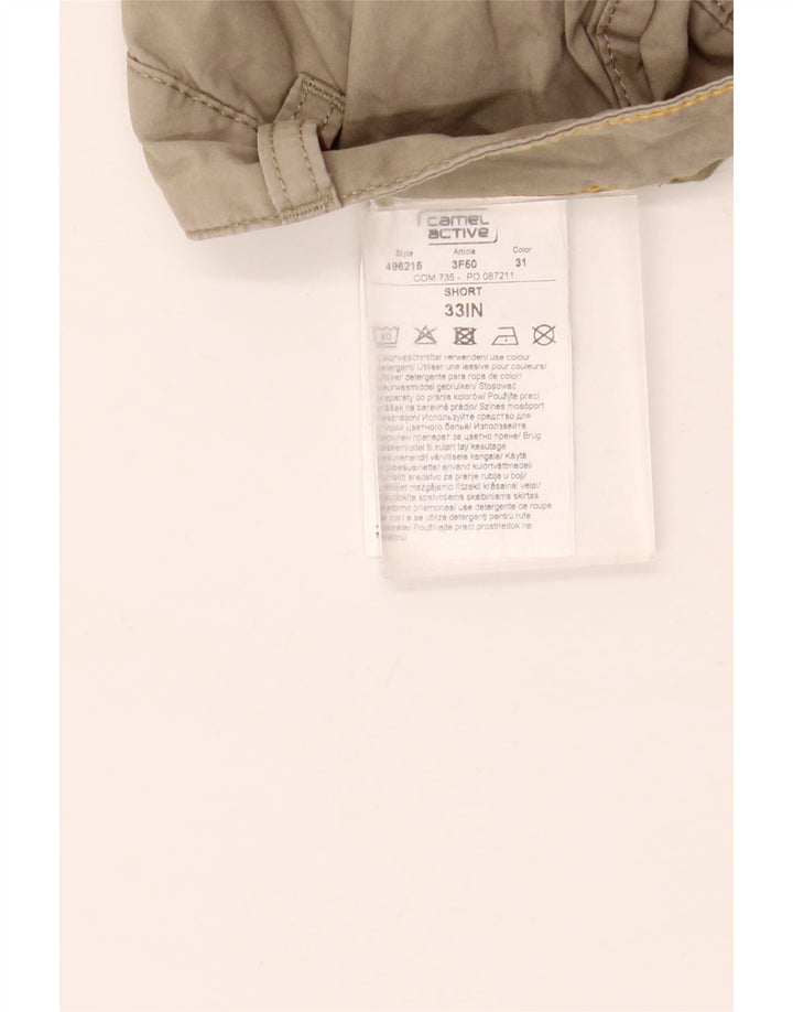 Camel Active Herre Cargo Shorts W33 Medium Beige Bomuld