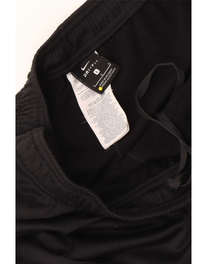 Nike Træningsdragtsbukser til mænd, store, sorte polyester