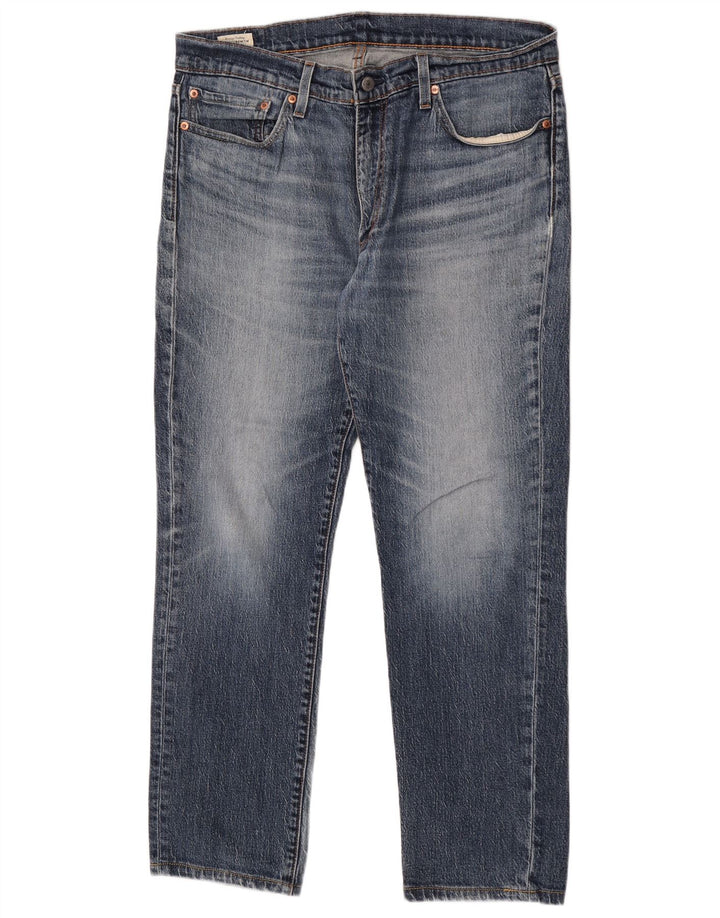 Levi's Herre 511 Slim Jeans W36 L32 Blå Bomuld