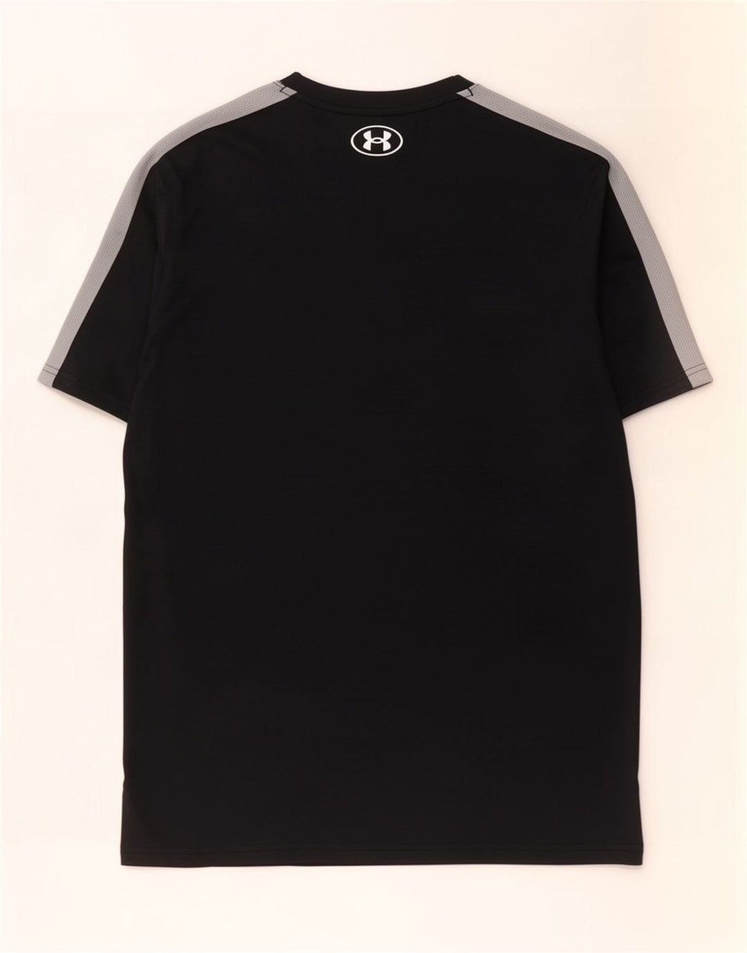 Under Armour Herre T-Shirt Top Stor Sort Colourblock Polyester