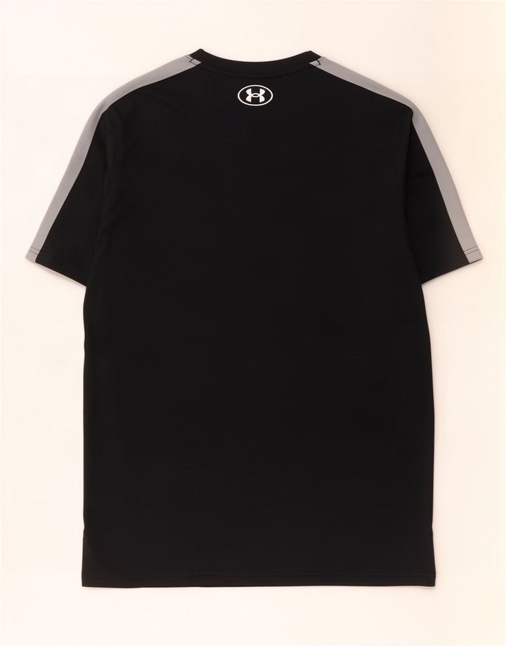 Under Armour Herre T-Shirt Top Stor Sort Colourblock Polyester