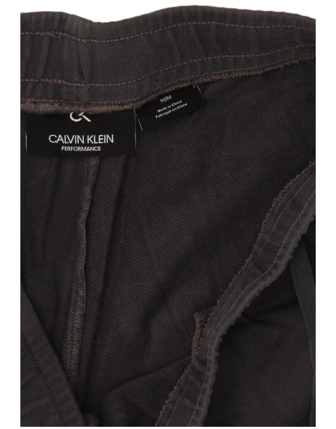 CALVIN KLEIN Mens Performance Tracksuit Trousers Joggers Medium  Grey