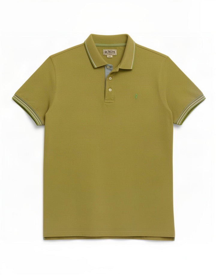 Marlboro Classics Polo Shirt til mænd Stor grøn bomuld