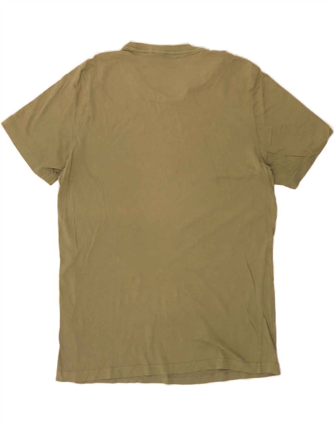 PUMA Mens Graphic T-Shirt Top Large Khaki Cotton Vintage Puma and Second-Hand Puma from Messina Hembry 