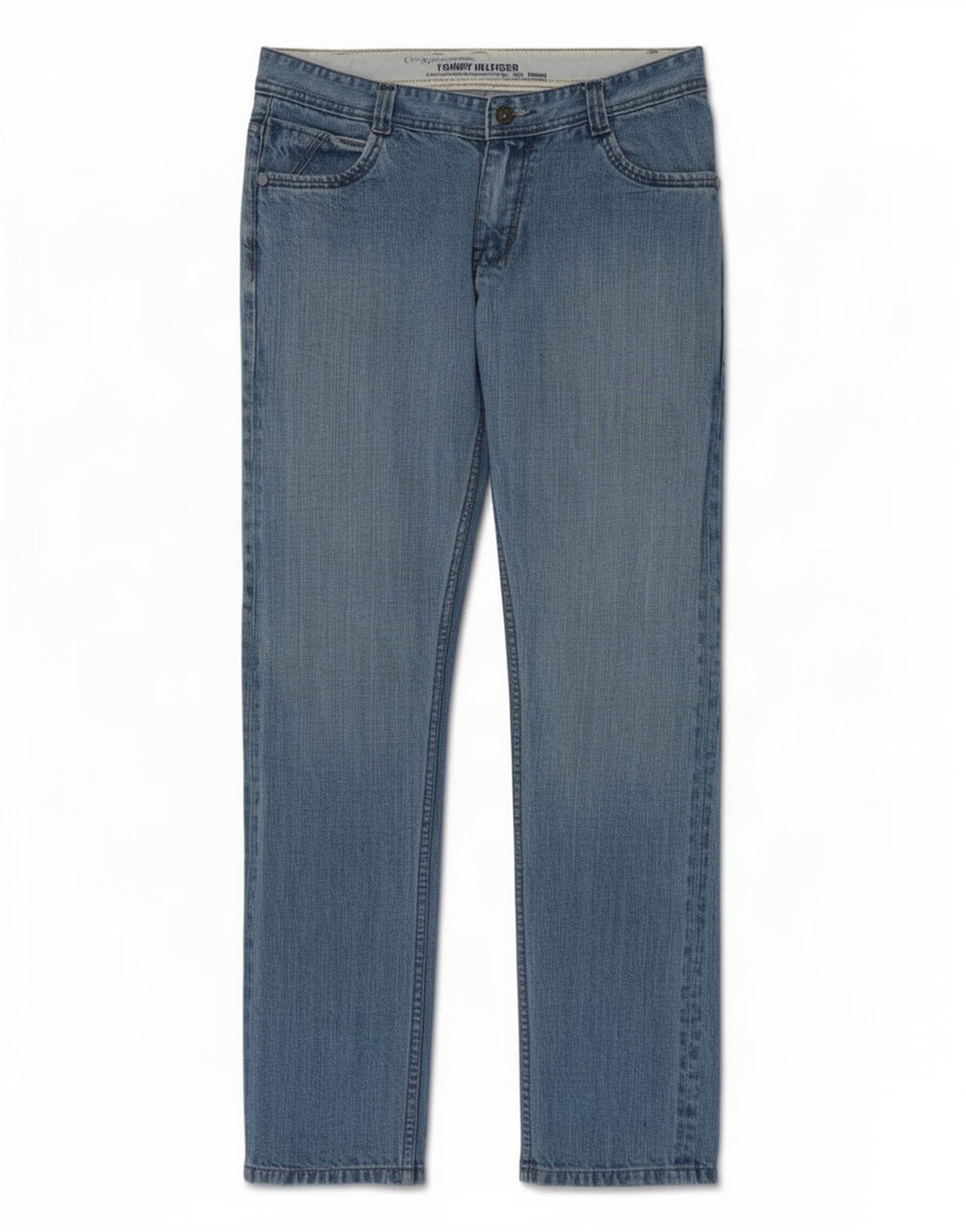 Tommy Hilfiger Herre Slim Jeans W36 L34 Blå