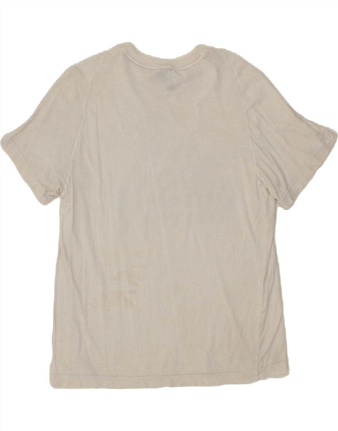 ADIDAS Mens Graphic T-Shirt Top Medium White Cotton Vintage Adidas and Second-Hand Adidas from Messina Hembry 