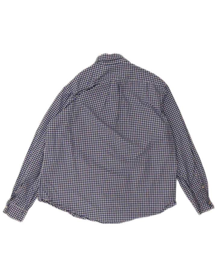 Ralph Lauren Herreskjorte XL Blå Gingham Bomuld