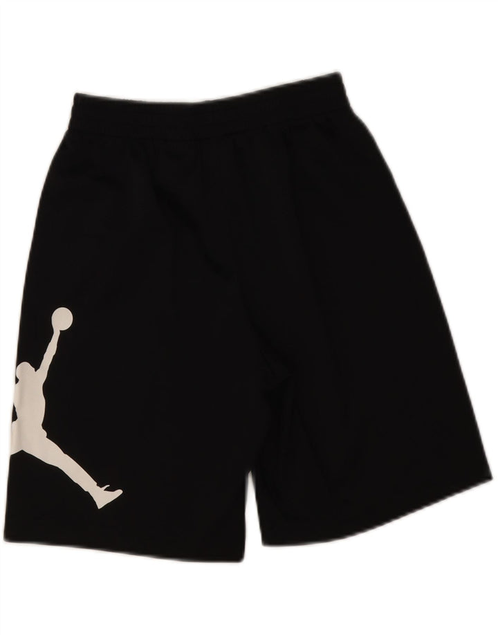 Jordan drenge grafiske sportsshorts 10-11 år medium sort polyester