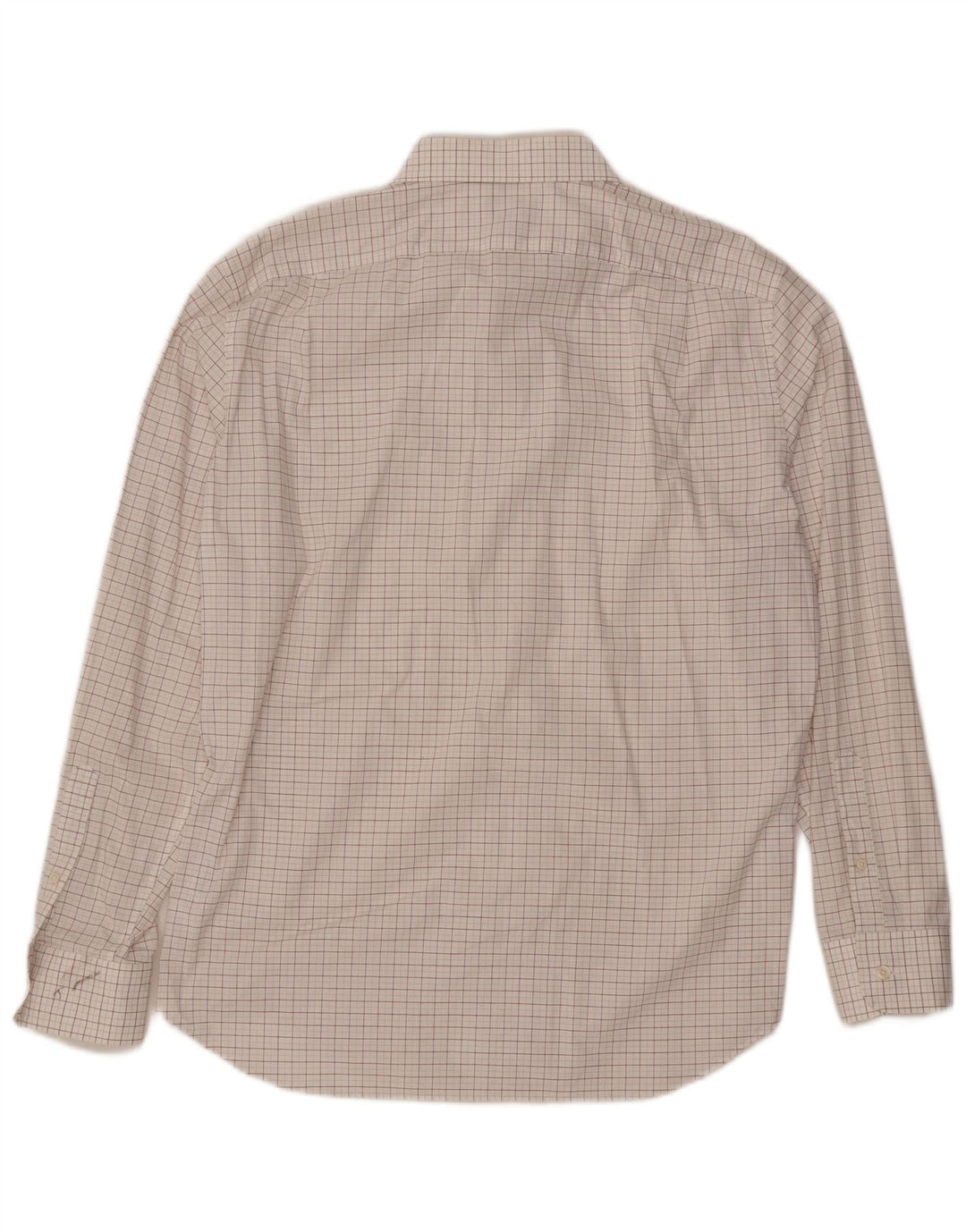J. CREW Herre Slim Shirt Størrelse 17 1/2 XL Hvid ternet bomuld