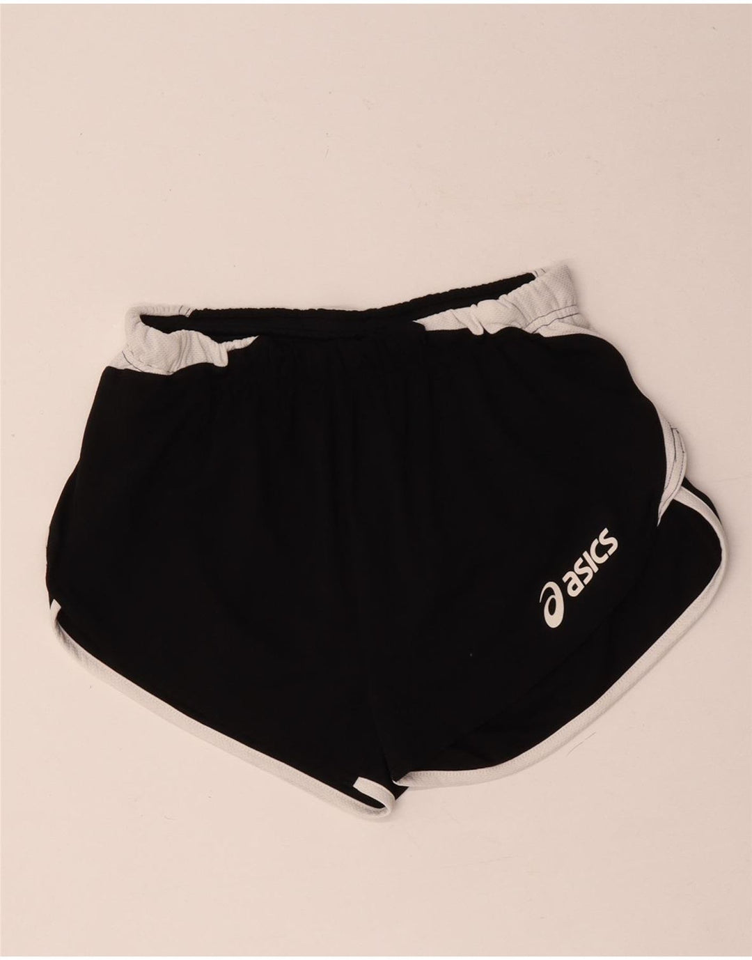 Asics Sportsshorts til kvinder UK 10 Small Black Colourblock Polyester