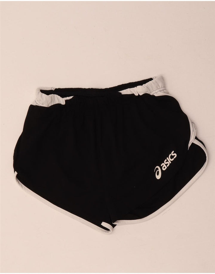 Asics Sportsshorts til kvinder UK 10 Small Black Colourblock Polyester