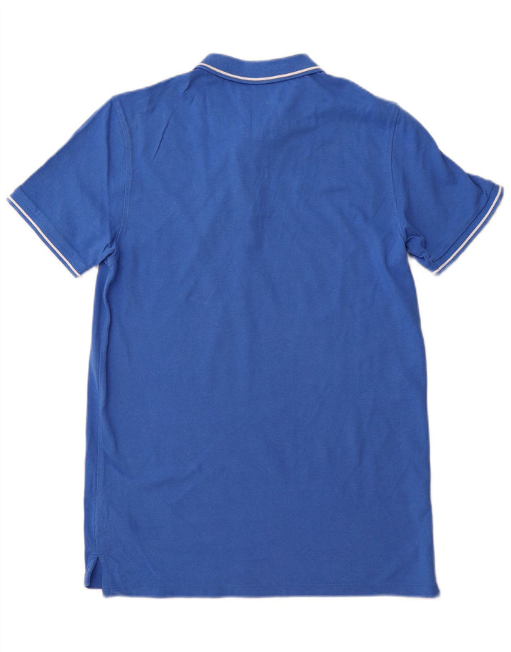 LEE Herre Regular Fit Polo Shirt Medium Blue Bomuld