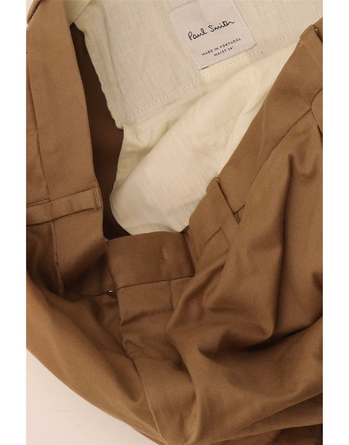 Paul Smith Straight Chino-bukser til mænd W34 L28 Beige