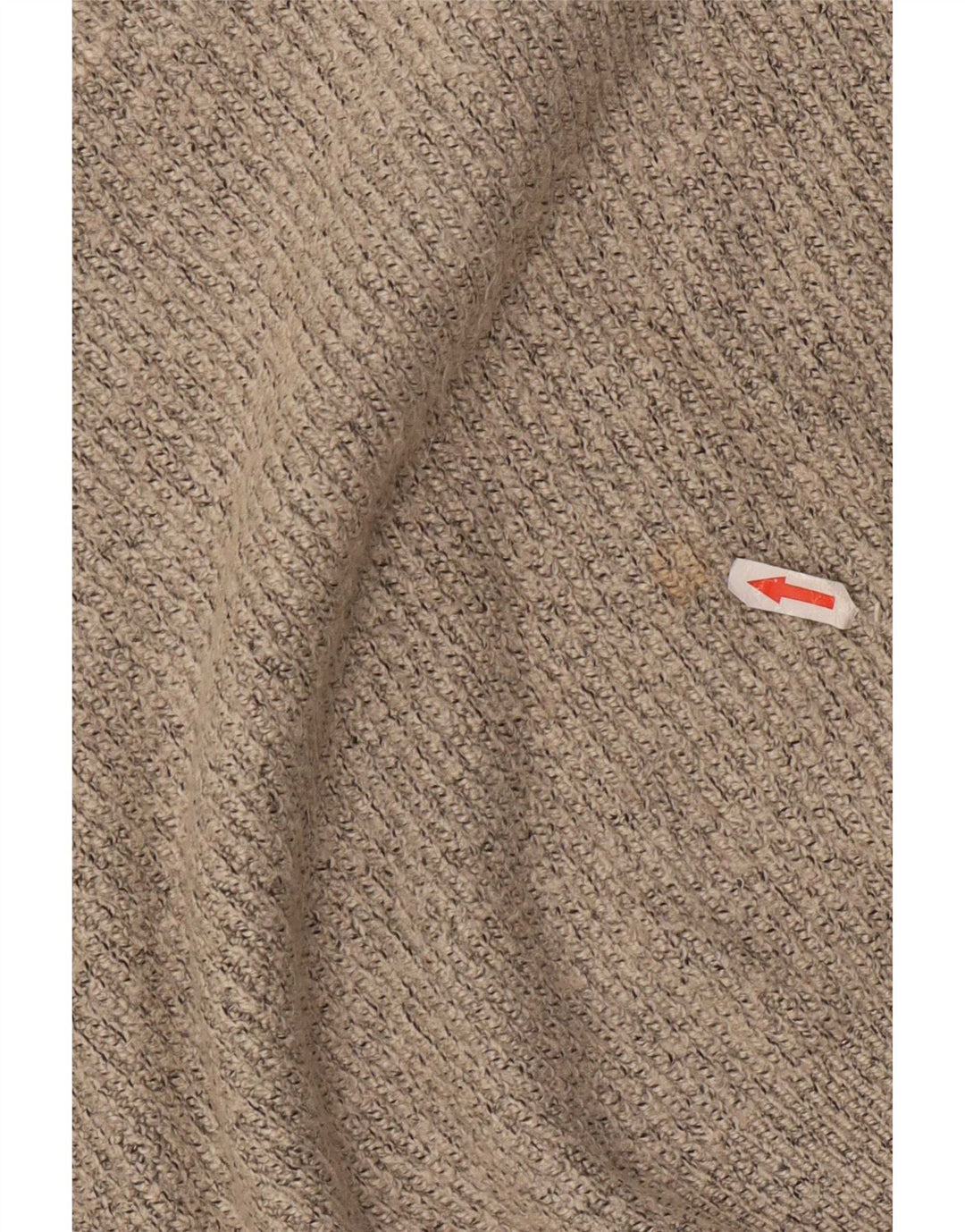 Marks & Spencer Herre sweater med rund hals, stor grå flækket polyamid