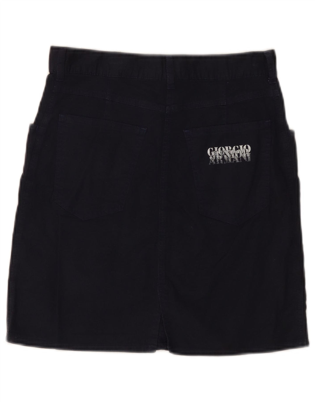 GIORGIO ARMANI Piger Pencil Nederdel 11-12 år W26 Marineblå Bomuld