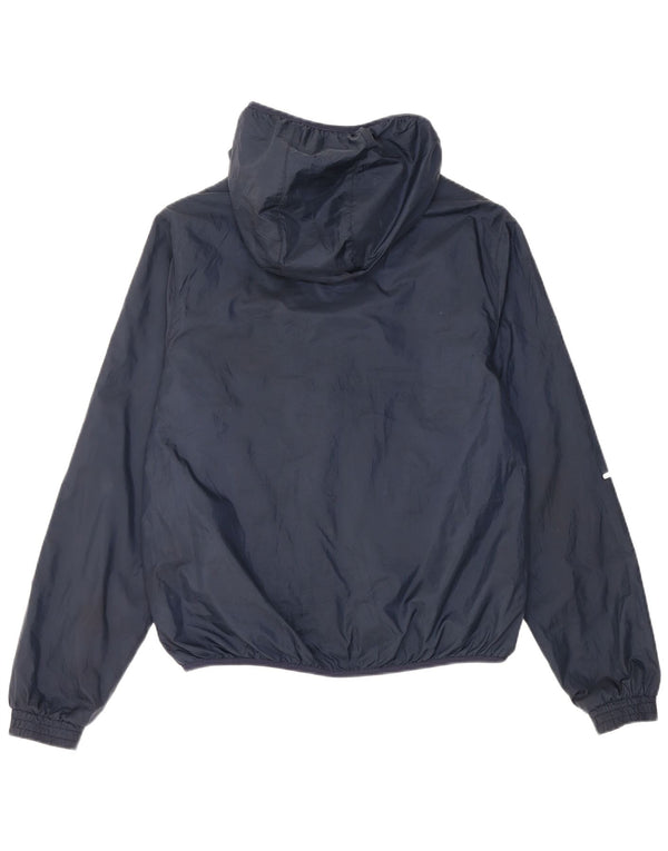 Champion Drenge Hætte Regnjakke 15-16 År 2XL Navy Blue Polyester