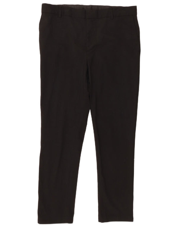 Marks & Spencer Boys Slim Chino Bukser 15-16 år W36 L28 Sort