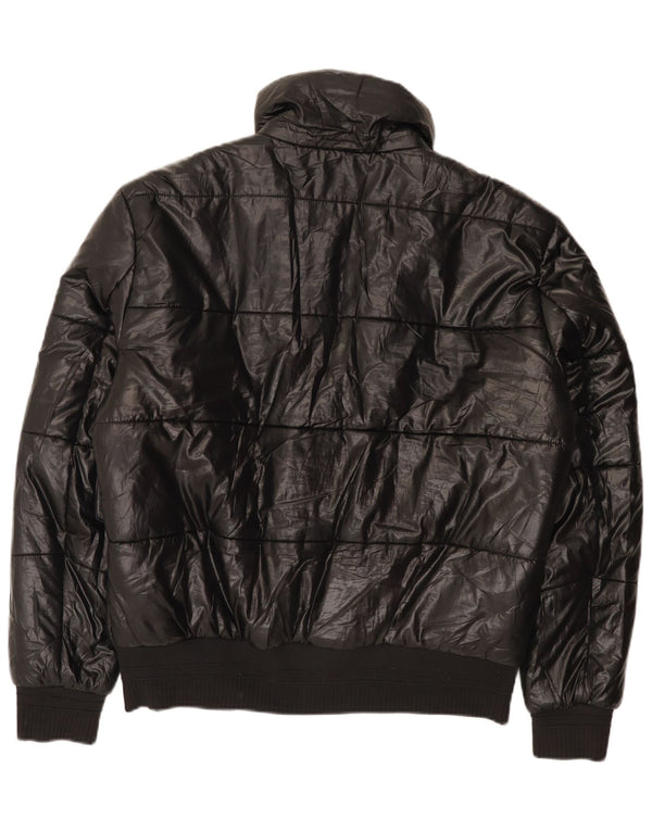 Zara Polstret Herrejakke UK 40 Stor Sort Polyester