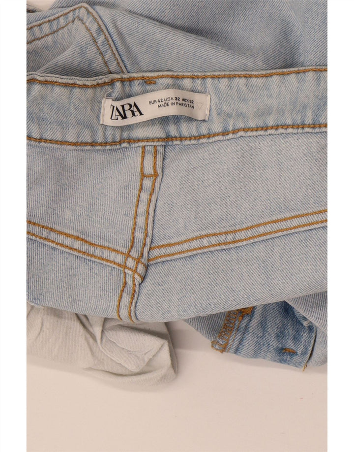 ZARA Slim Jeans til mænd EU 42 Large W32 L30 Blå