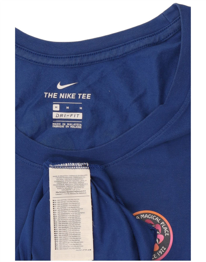 Nike Herre Graphic Vest Top Mellemblå Bomuld