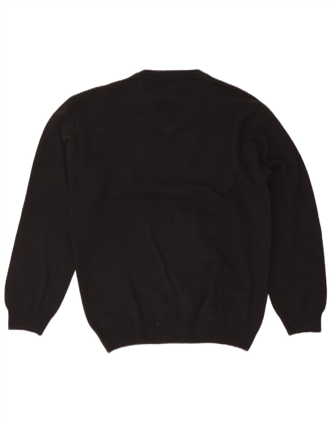 Marlboro Classics Herre V-hals sweater Medium Sort Uld