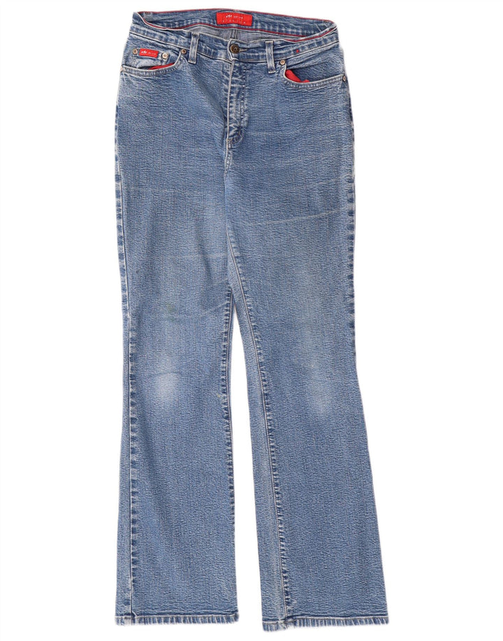 PER UNA Dame Bootcut Jeans UK 14 Medium W30 L30 Blå Bomuld
