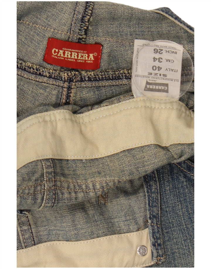 Carrera Damebukser Bootcut Jeans IT 40 Small W30 L35 Blå Bomuld