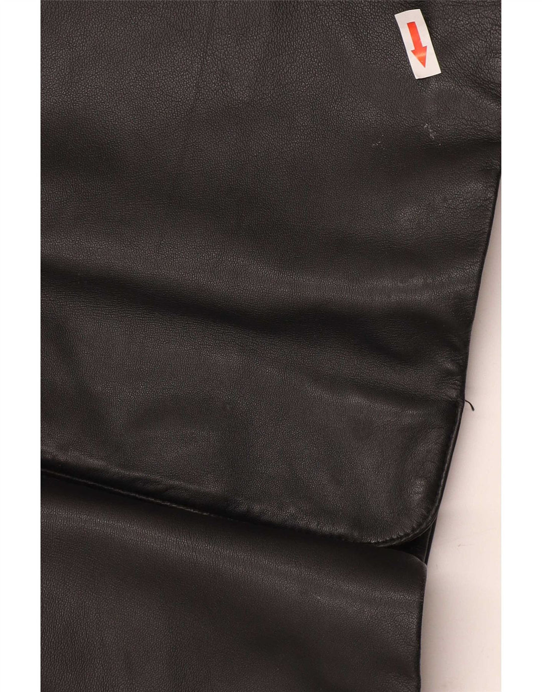 Vintage herre læderjakke EU 56 XL Sort