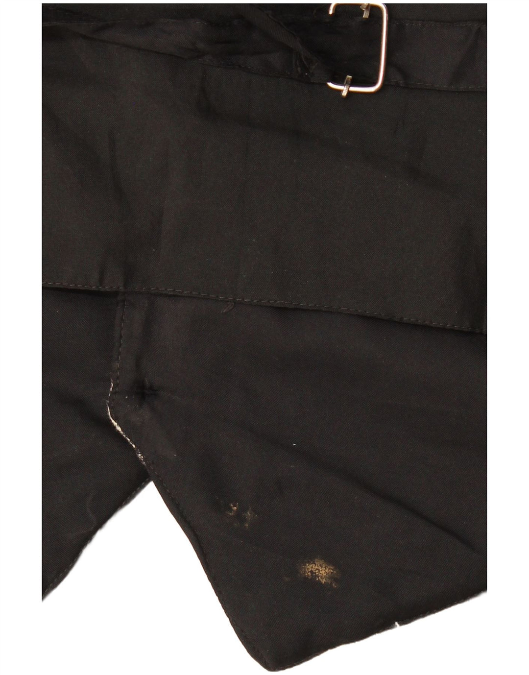 Vintage vest til mænd Stor sort geometrisk