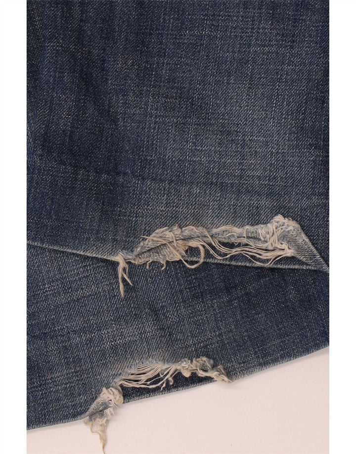 Lee Herre Freeburn Straight Jeans W34 L30 Blå Bomuld