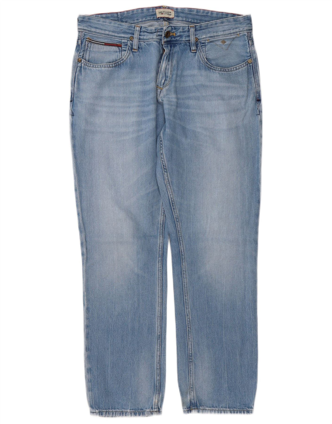 Tommy Hilfiger Straight Jeans til mænd W34 L30 Blå