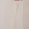 LOTTO Womens Tracksuit Trousers UK 10 Small  White Cotton Vintage Lotto and Second-Hand Lotto from Messina Hembry 