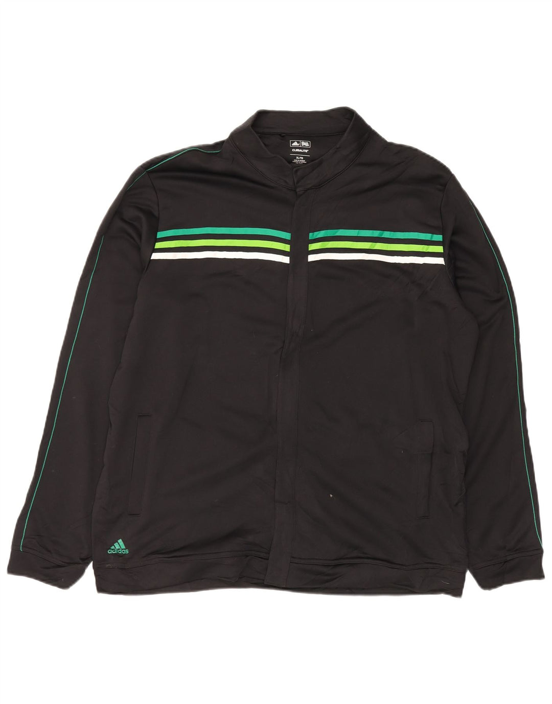 Adidas Herre Climalite Træningsdragt Topjakke XL Sort Polyester