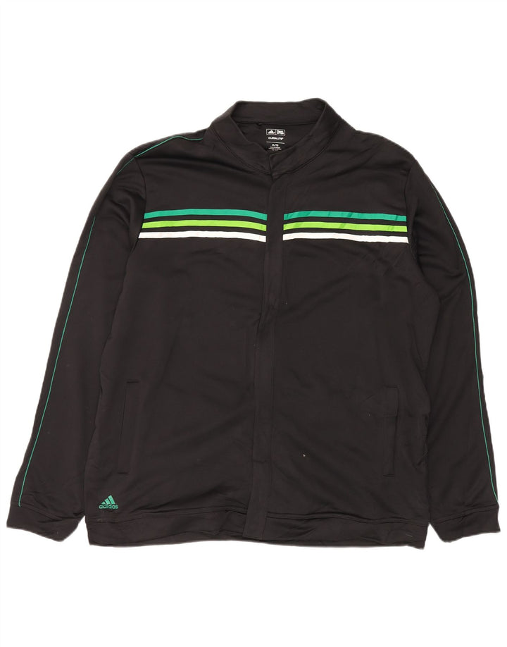 Adidas Herre Climalite Træningsdragt Topjakke XL Sort Polyester