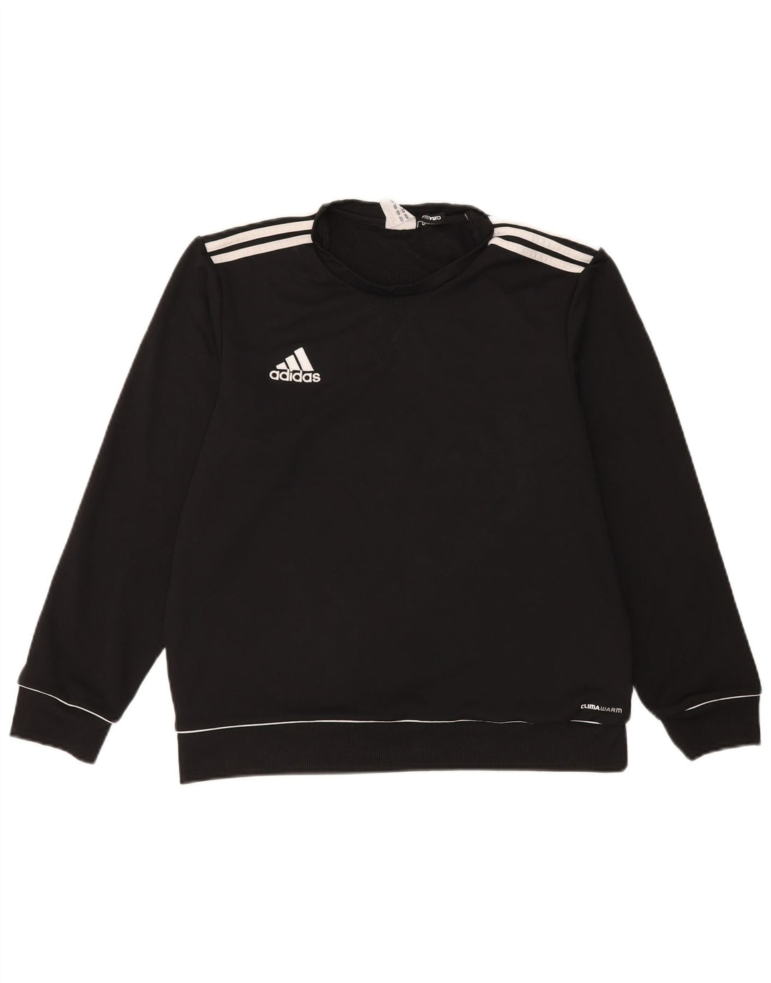 Adidas Herre Climawarm Sweatshirt Jumper UK 42/44 Stor Sort Polyester