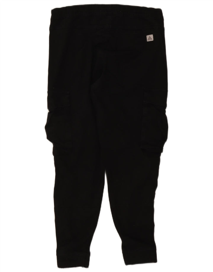 ZARA Joggers til mænd Cargo Bukser EU 40 Medium W31 L27 Sort Bomuld