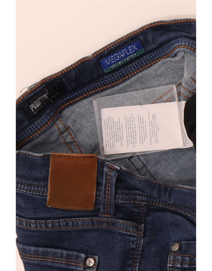Pioneer Slim Jeans til mænd W36 L32 blå bomuld