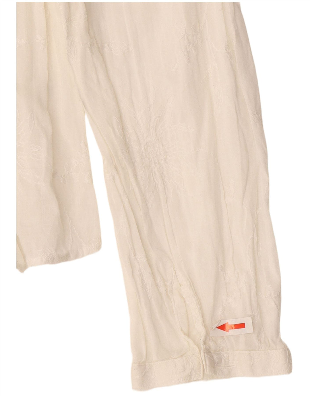 Massimo Dutti Dameskjorte EU 44 XL Off White Floral