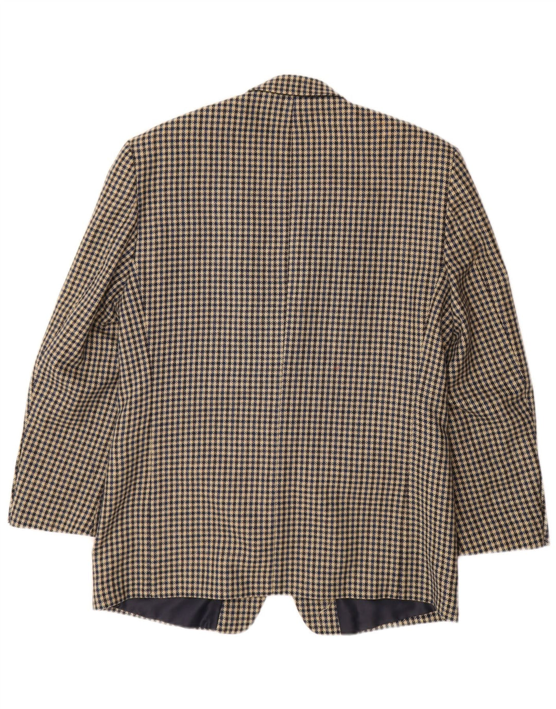 VINTAGE Herre 2-knaps blazerjakke UK 38 Medium Flerfarvet Houndstooth