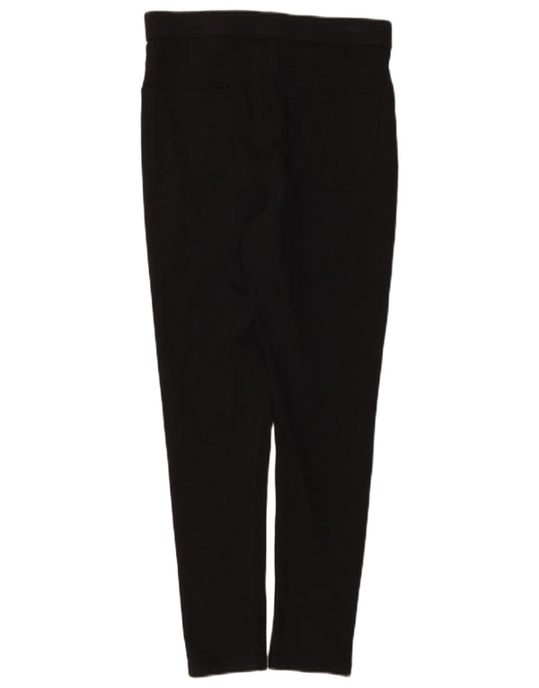 Marks & Spencer Womens Legging Casual Trousers UK 12 Medium W32 L27 Black