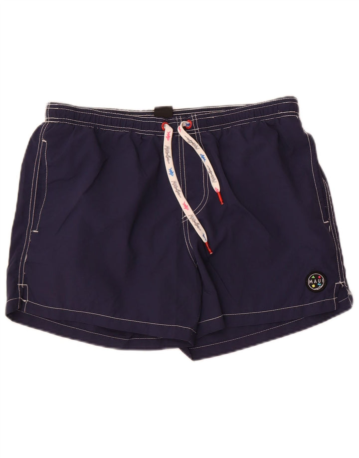 Maui and Sons Badeshorts til mænd store marineblå