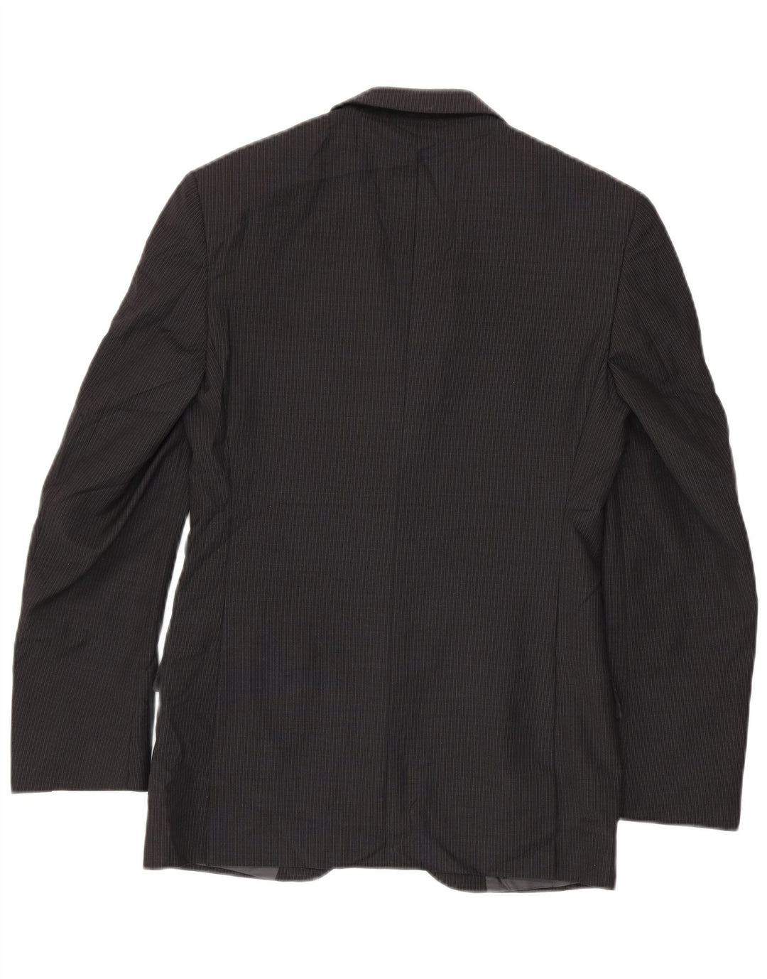 Marks & Spencer Herre 2-knaps blazerjakke UK 38 Medium Grey Pinstripe