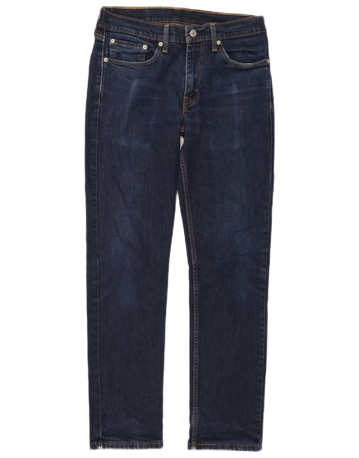 Levi's Herre 511 Slim Jeans W31 L32 Marineblå Bomuld