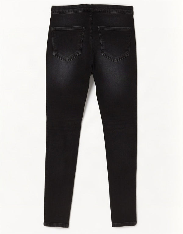 Topshop Dame Skinny Jeans W26 L30 Sort Bomuld
