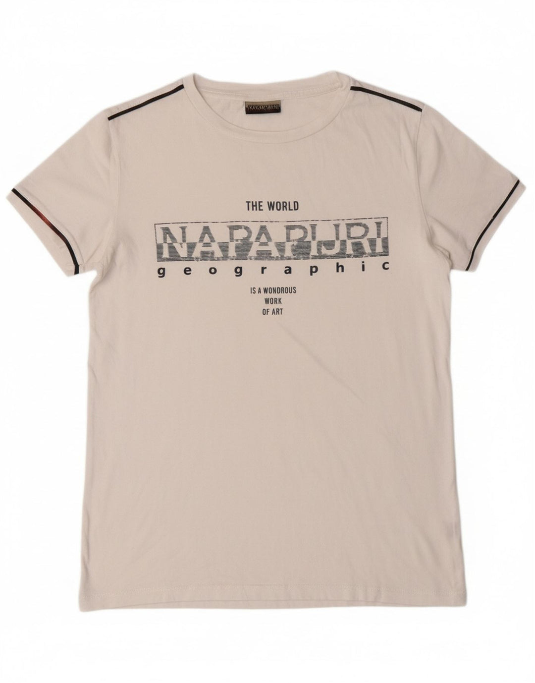 NAPAPIJRI Boys Graphic T-Shirt Top 11-12 Years White
