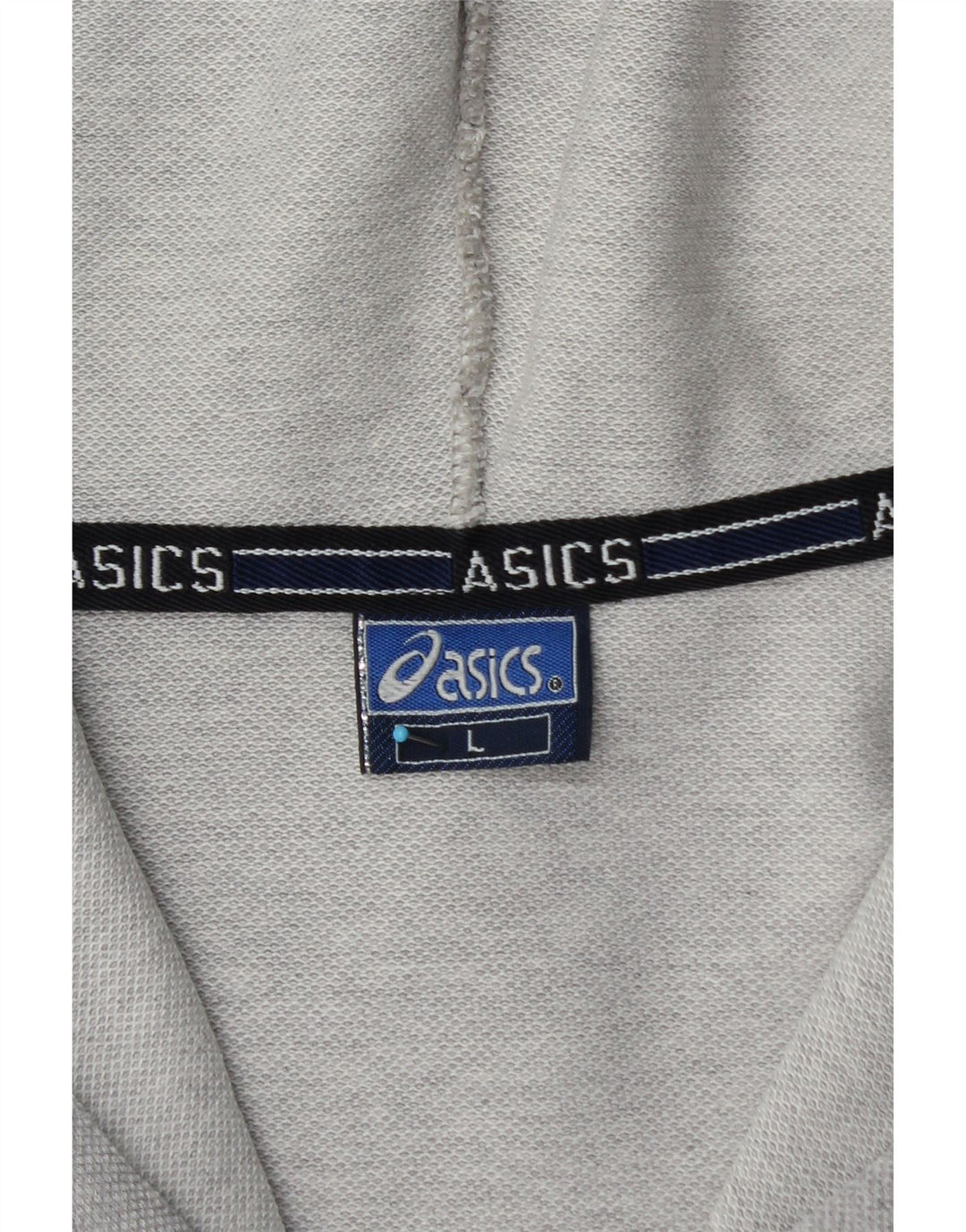 ASICS Hættetrøje med lynlås til mænd, lille grå